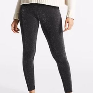 Black glitter Legging